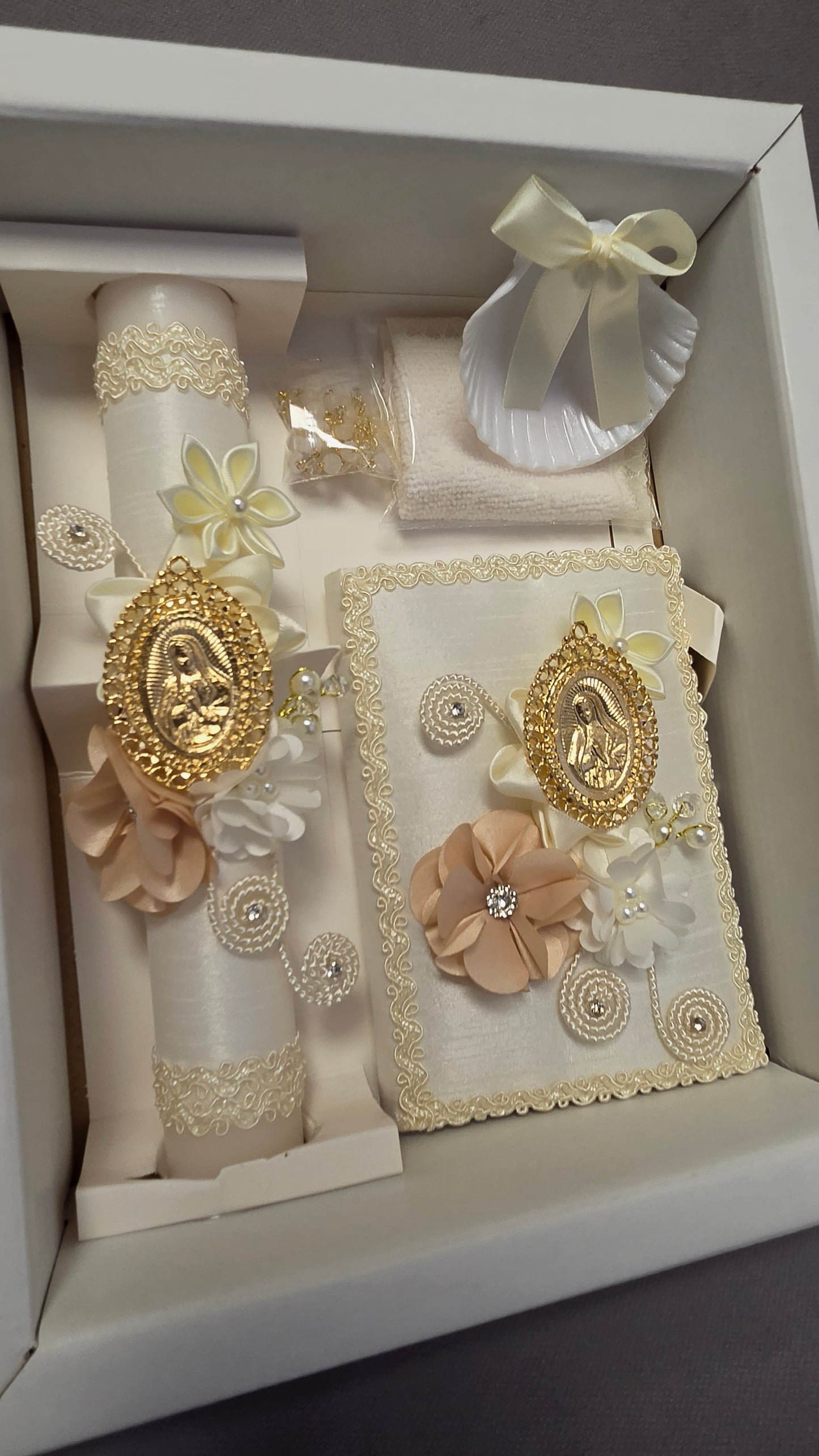 Baptism/Christening Candle Set