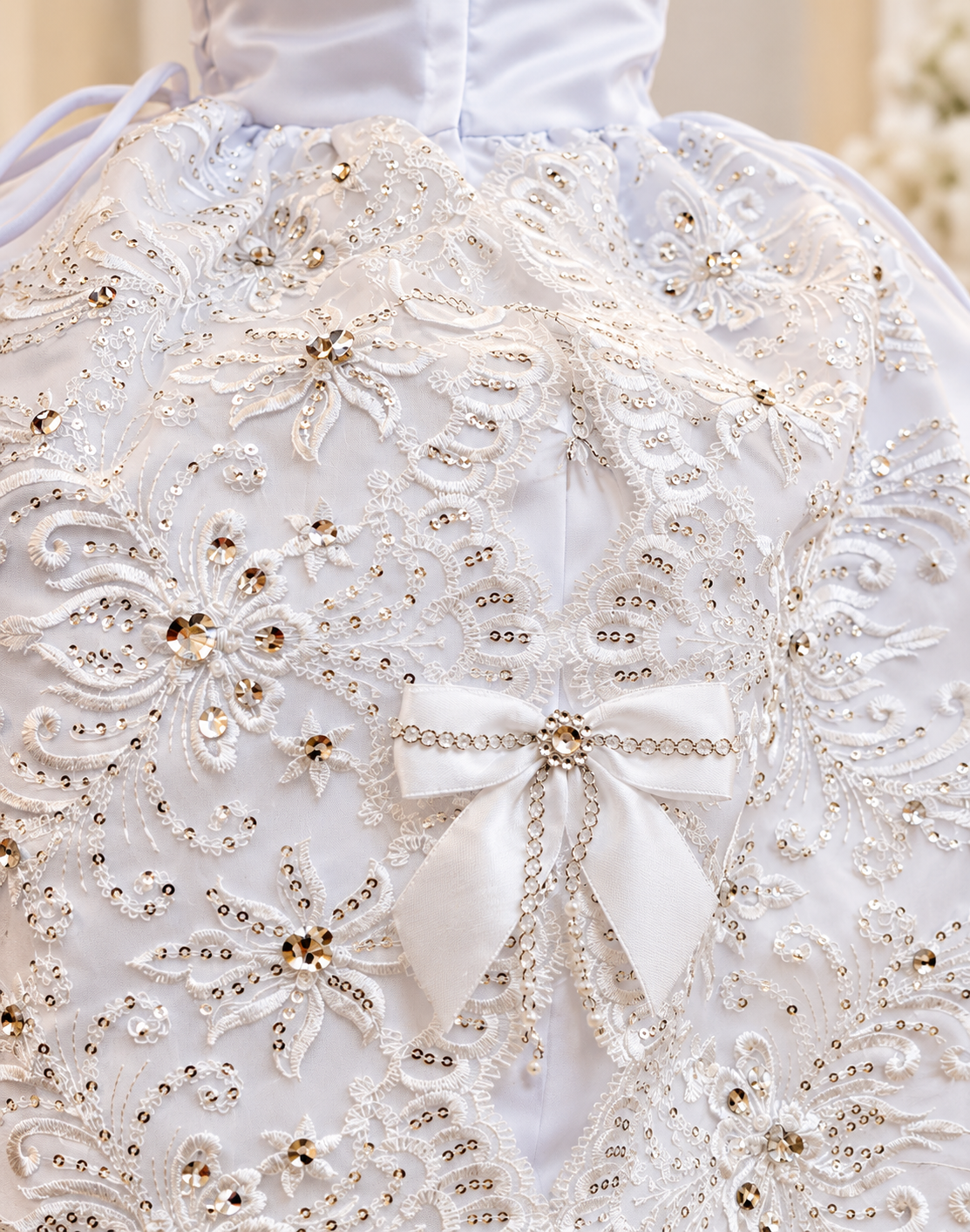 Elena package all included, Virgen de Guadalupe Baptism Dress, White Christening Gown, Baby Girl Baptism Outfit, Vestido Bautizo con Virgen, Handmade Baby Girl Dress 1dn0
