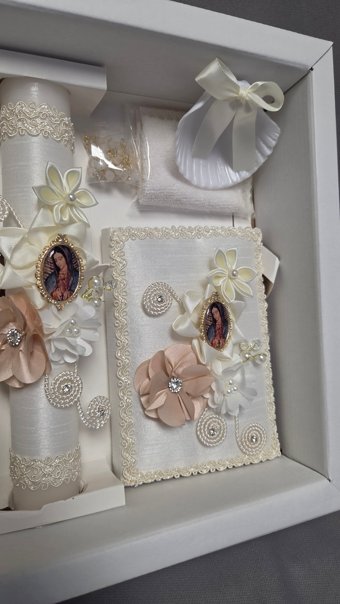 Baptism/Christening Candle Set