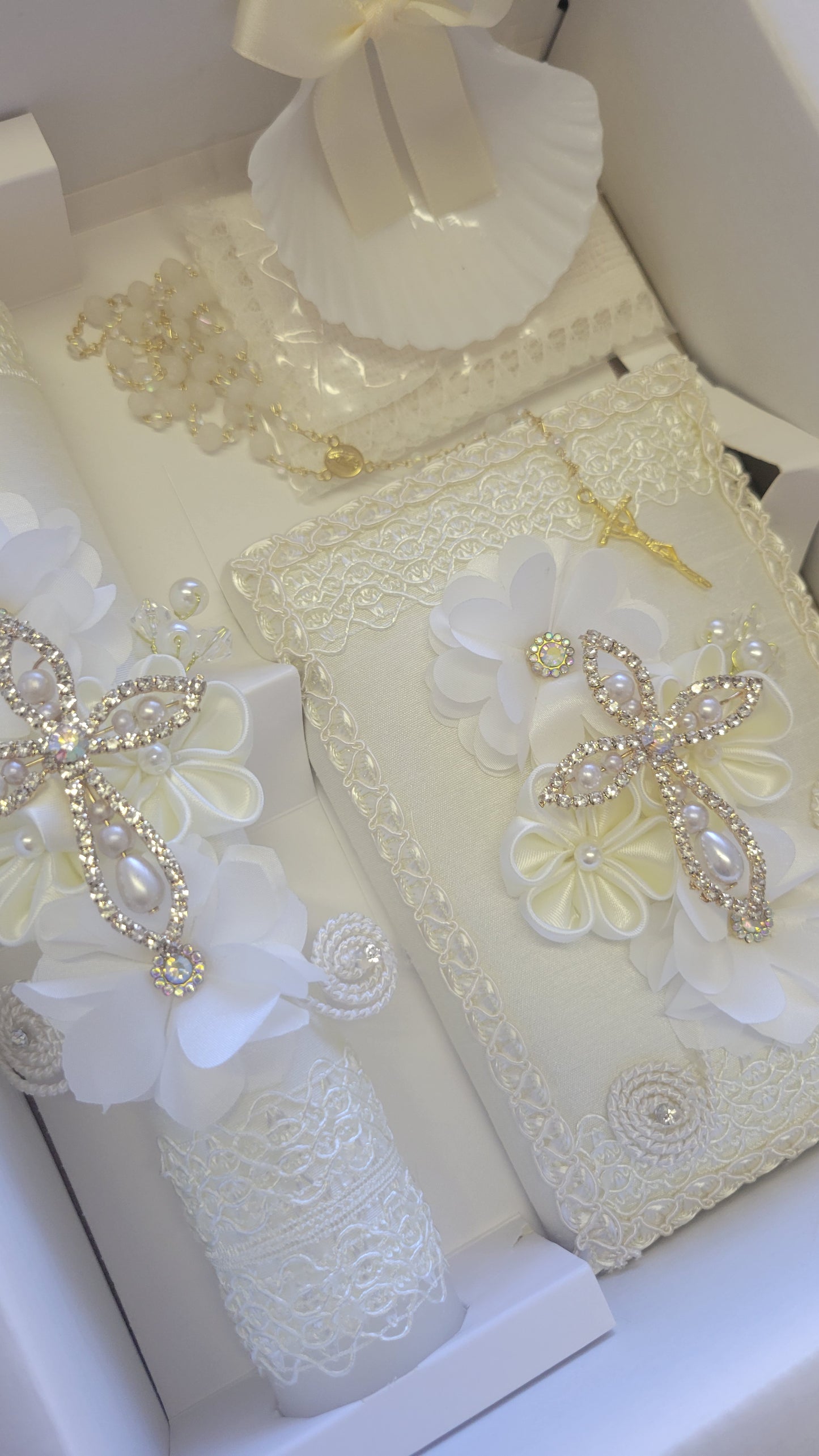 Baptism/Christening Candle Set