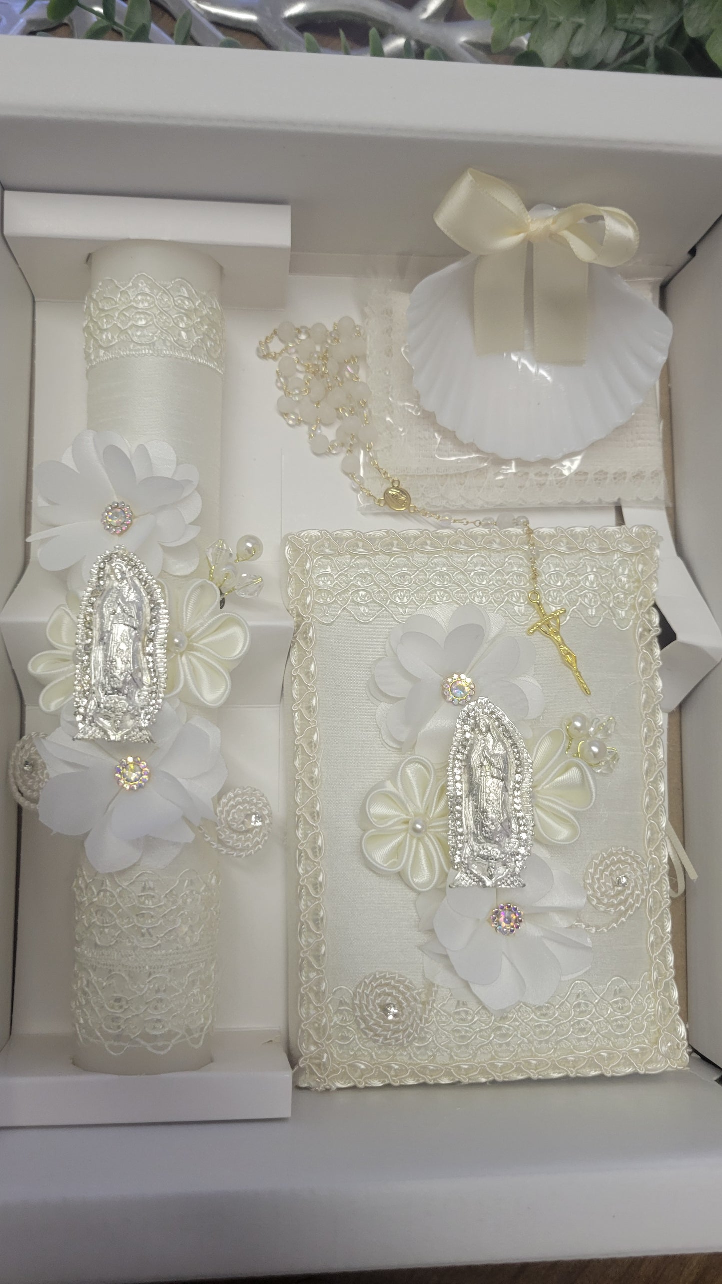 Baptism/Christening Candle Set