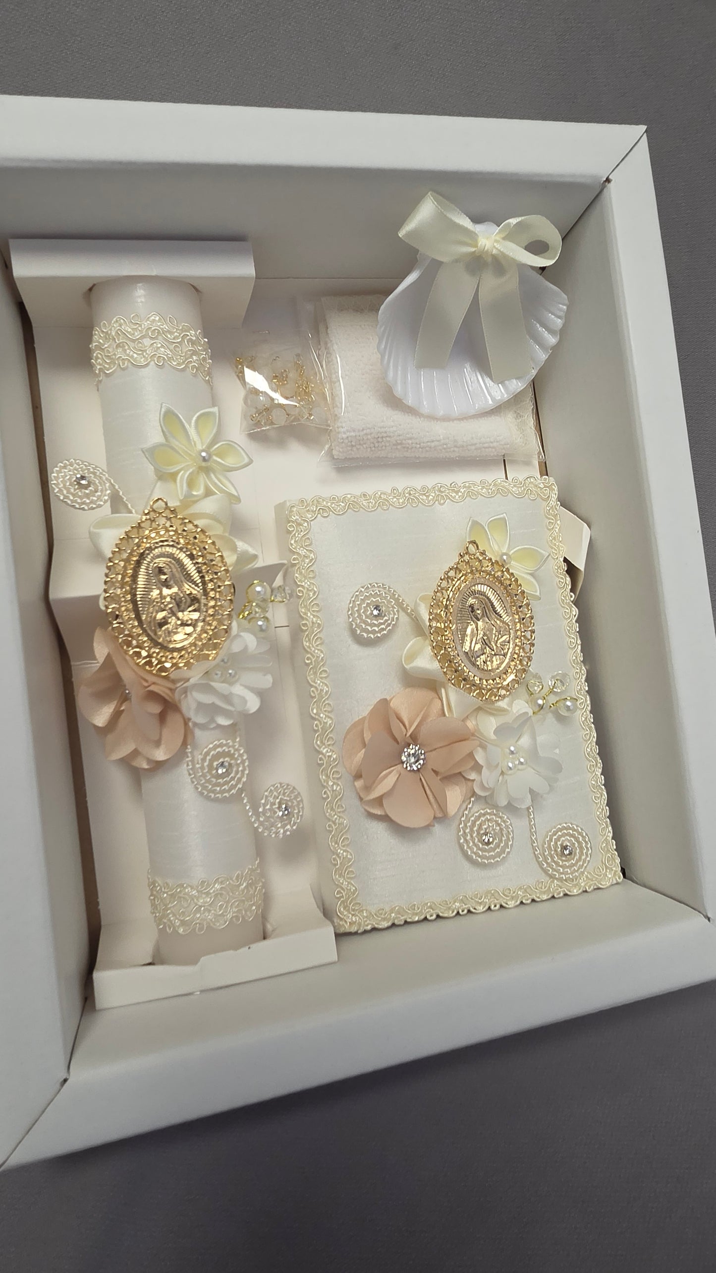 Baptism/Christening Candle Set