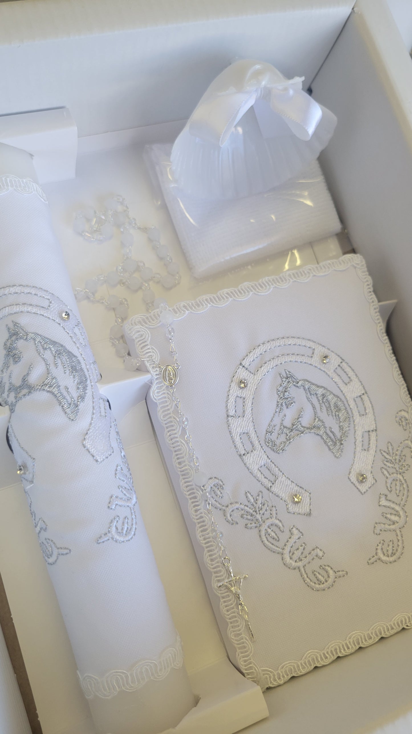 Baptism/Christening Candle Set