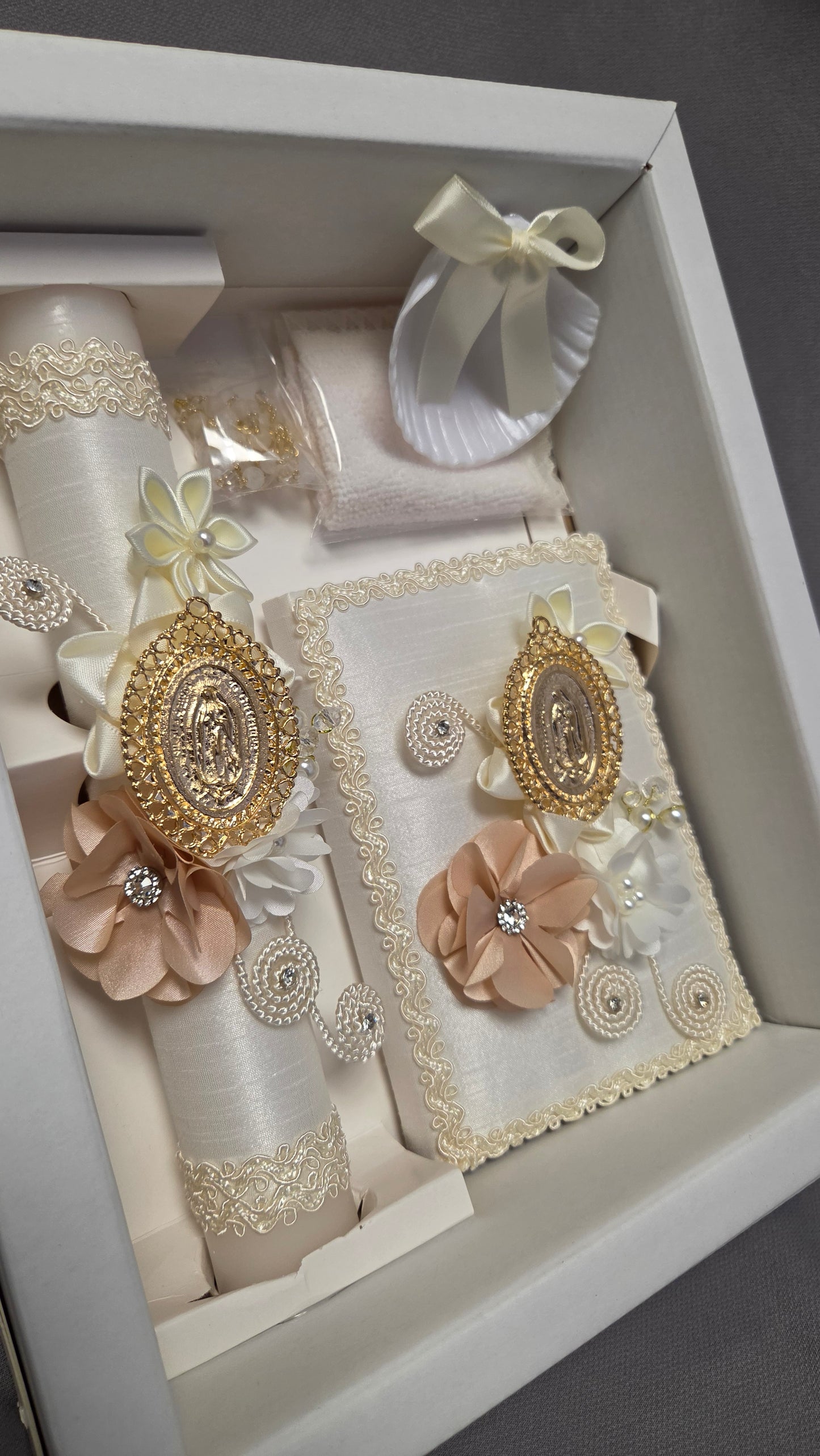 Baptism/Christening Candle Set