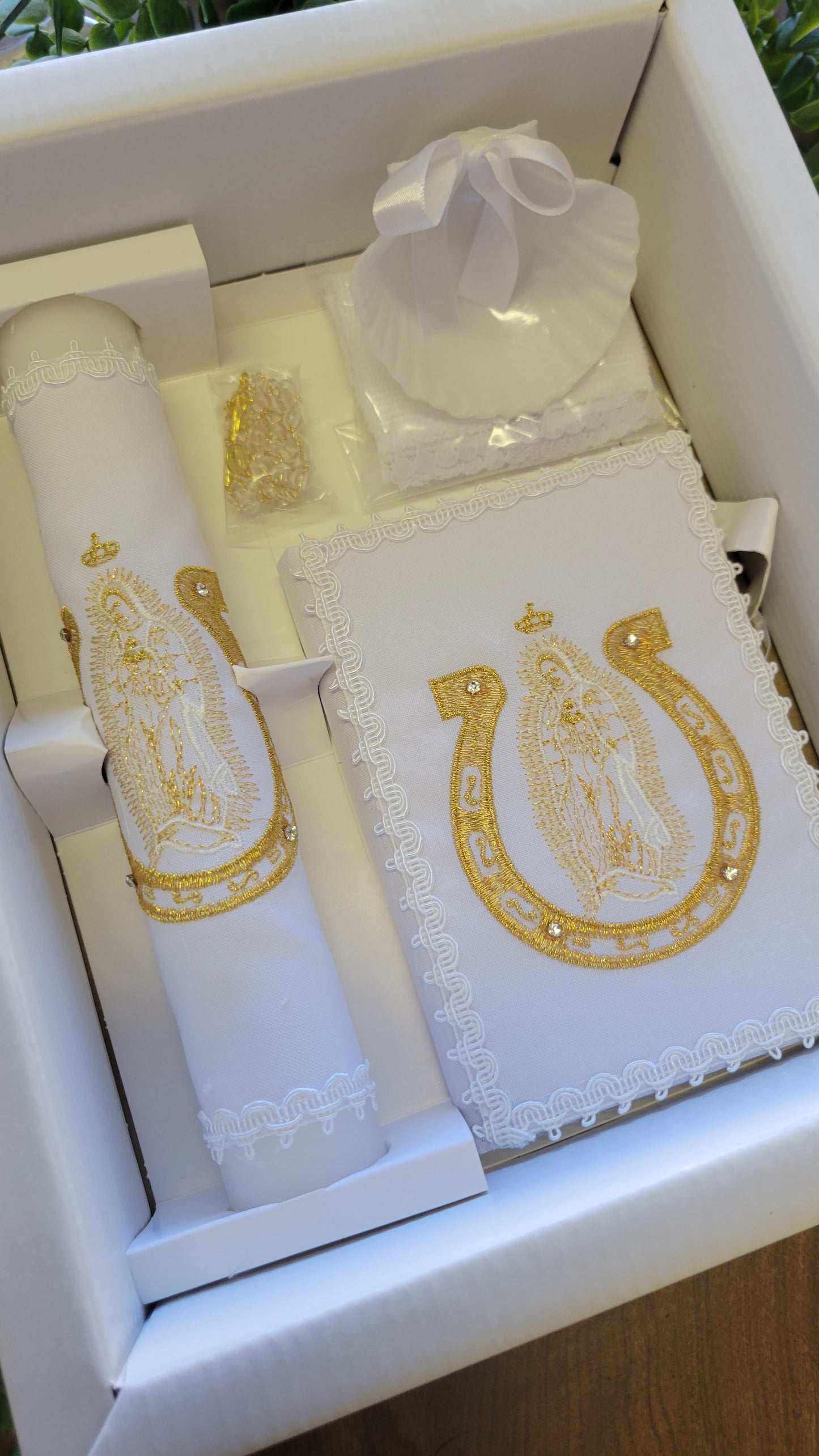 Baptism/Christening Candle Set