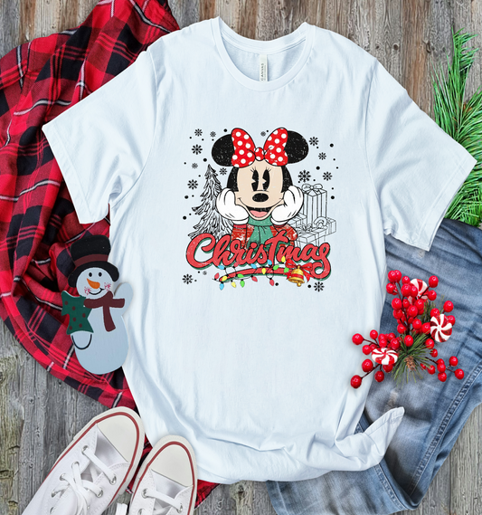 Christmas minnie Disney Shirt