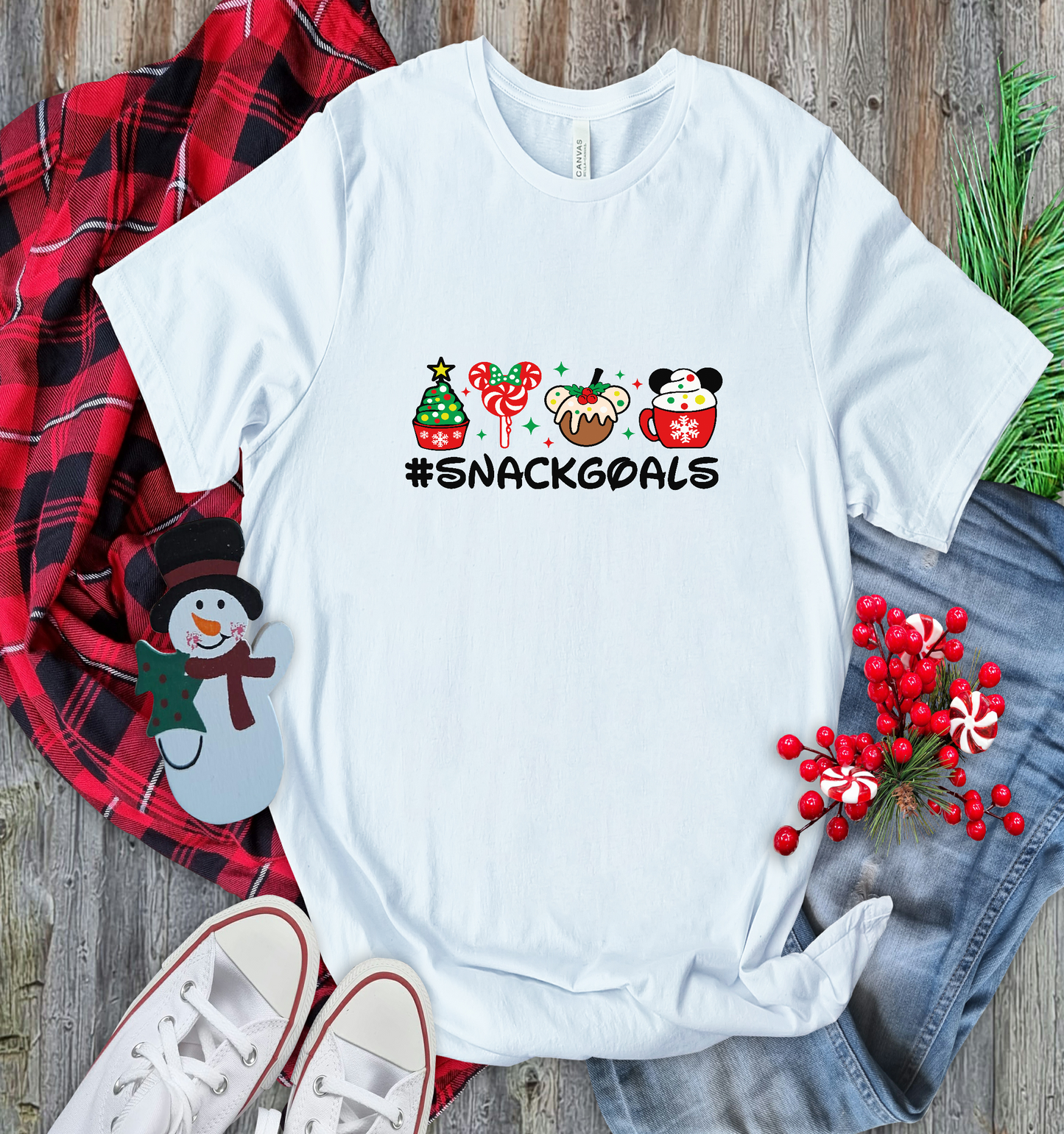 Christmas snackgoals Disney Trip  Shirt