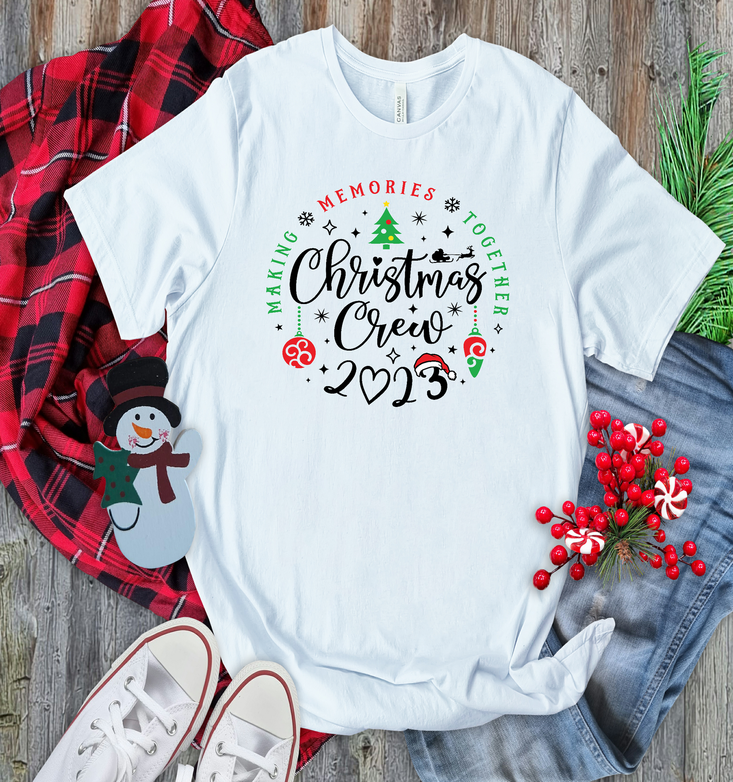 Christmas Crew Shirts Making memories together