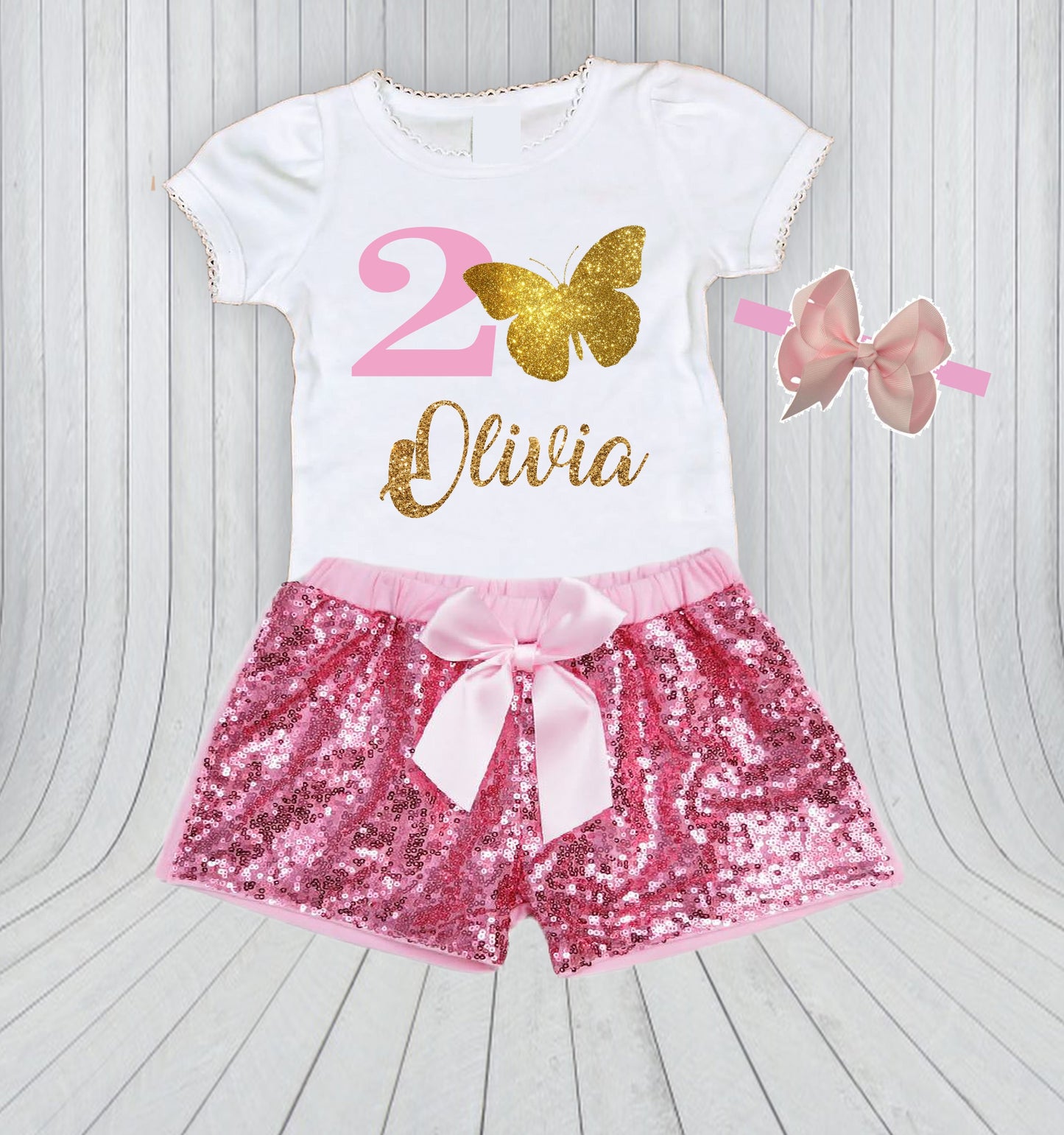 Butterfly Birthday Outfit for Girl