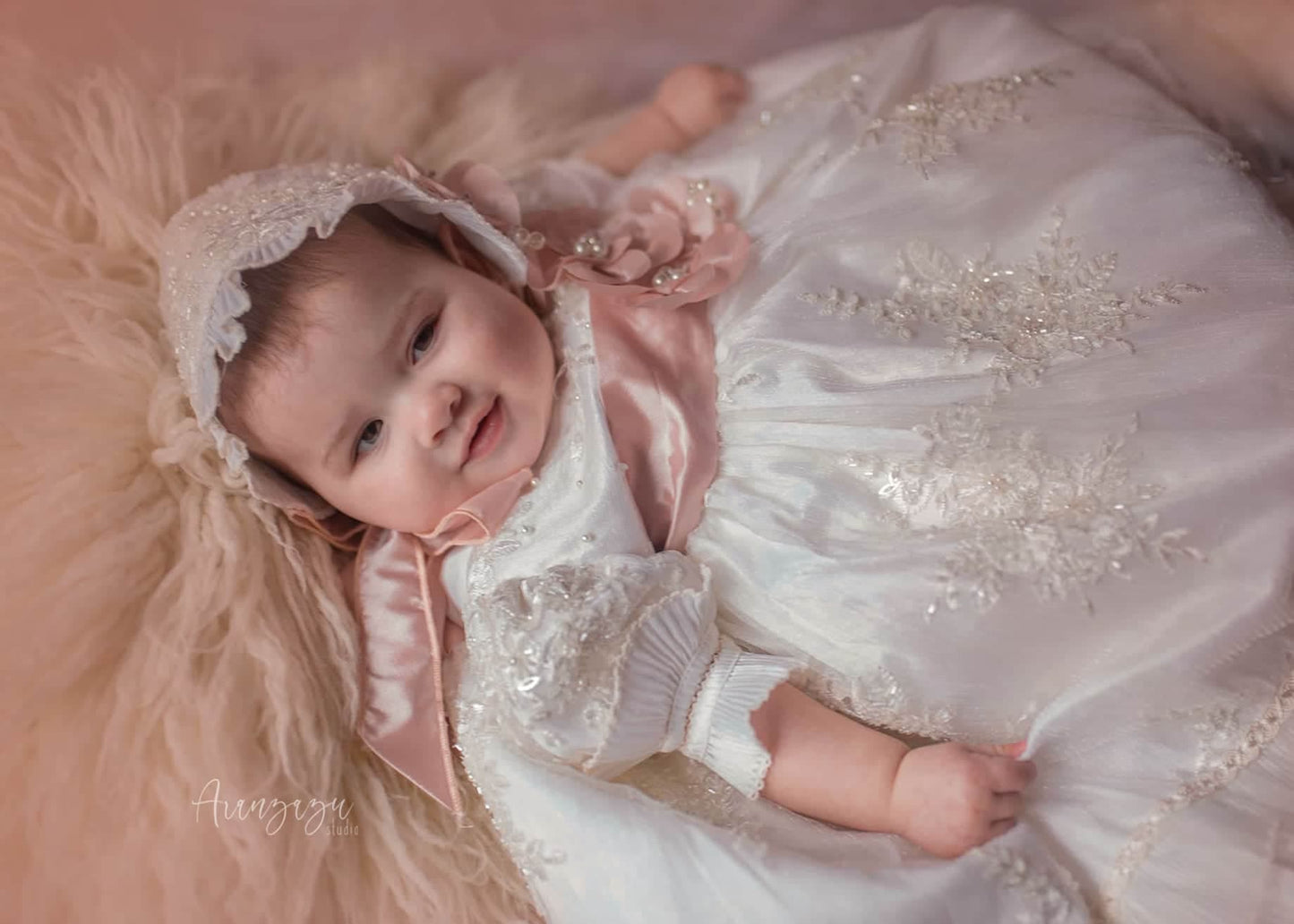Ivory Baptism/Christening Gown