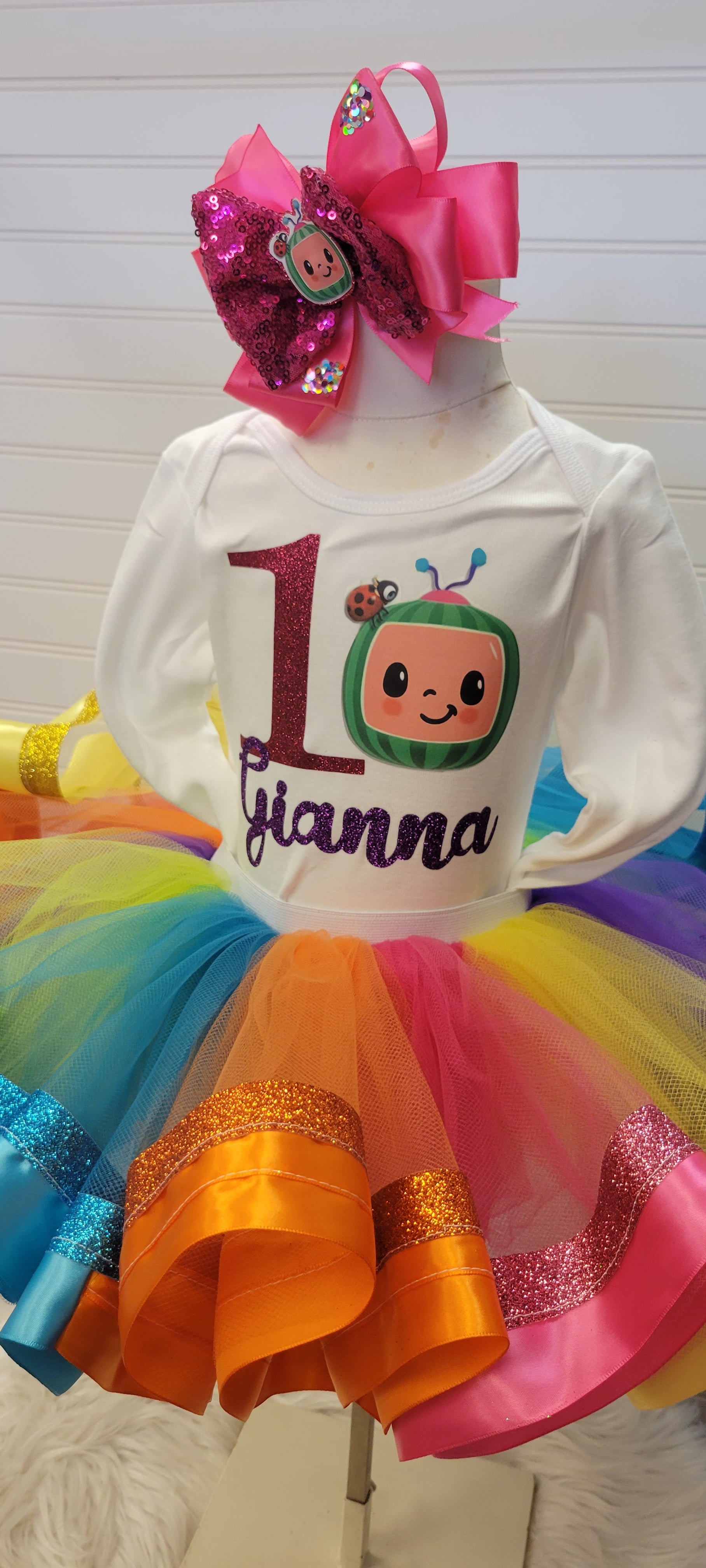 Personalized hotsell tutu outfits