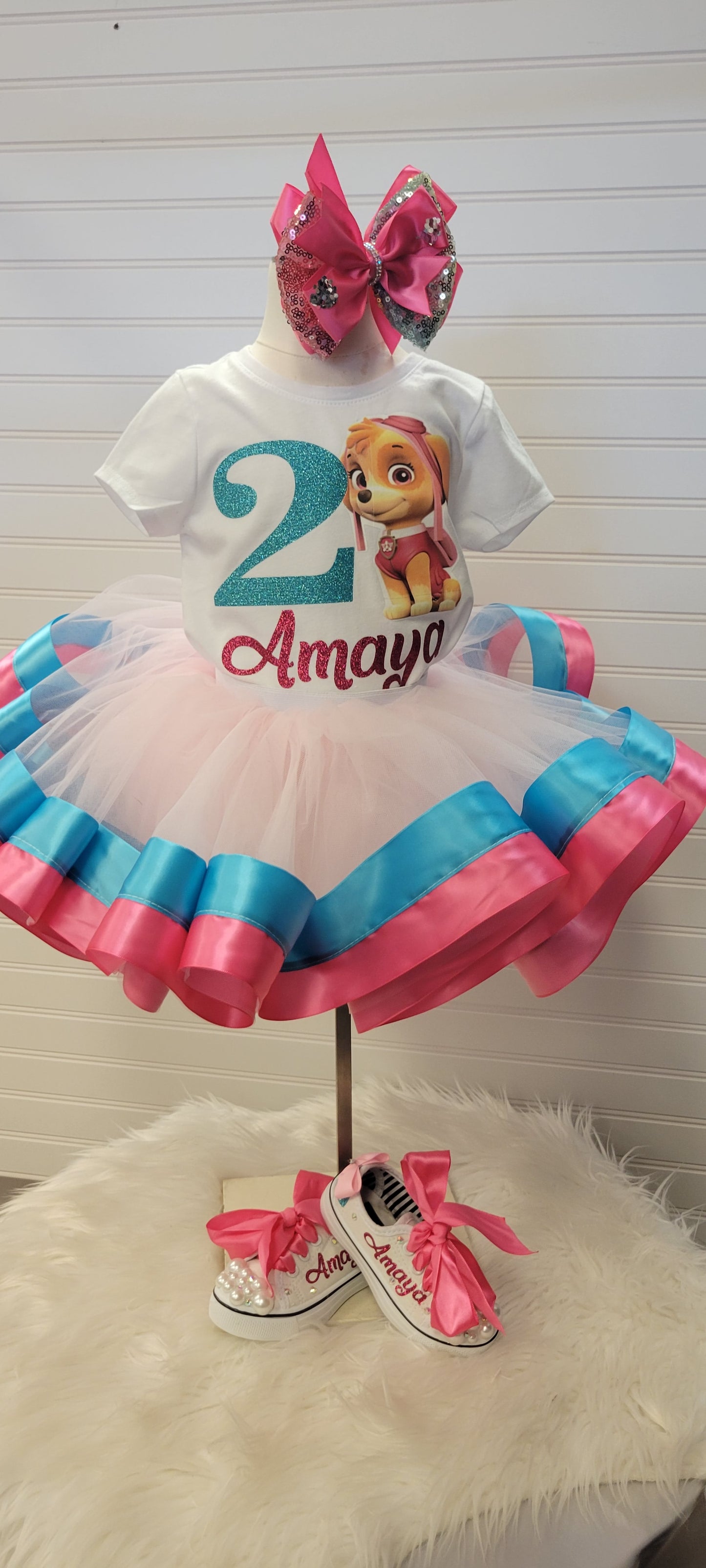 Dog Pet Personalized Tutu Outfit