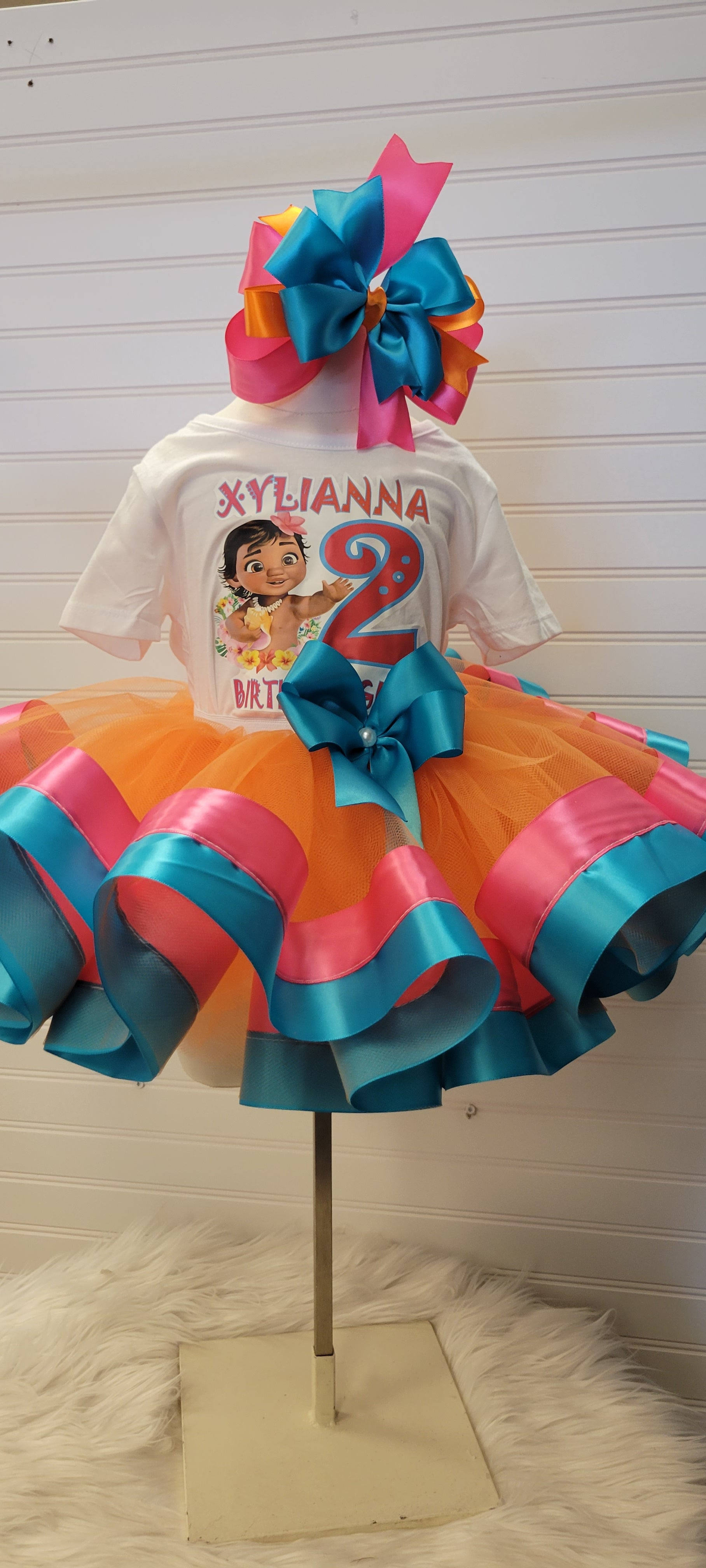 Moana best sale tutu dress