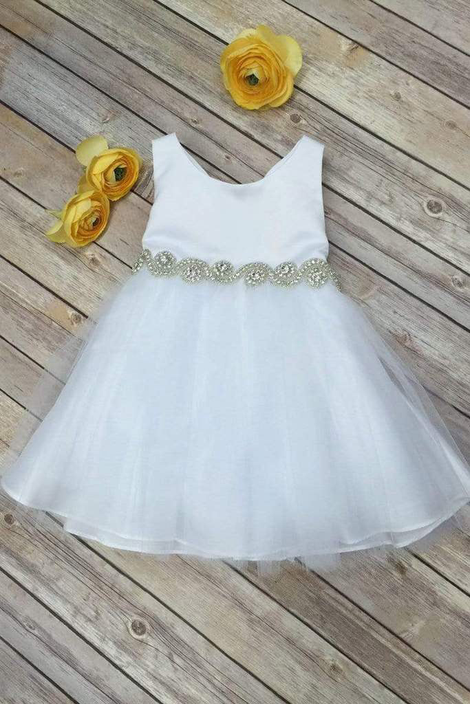 White Girl Dress,Girl Dress, White Dress, White Dress, Flower Girl, Wedding  Flower Girl Dress