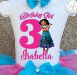 Personalized tutu Outfit