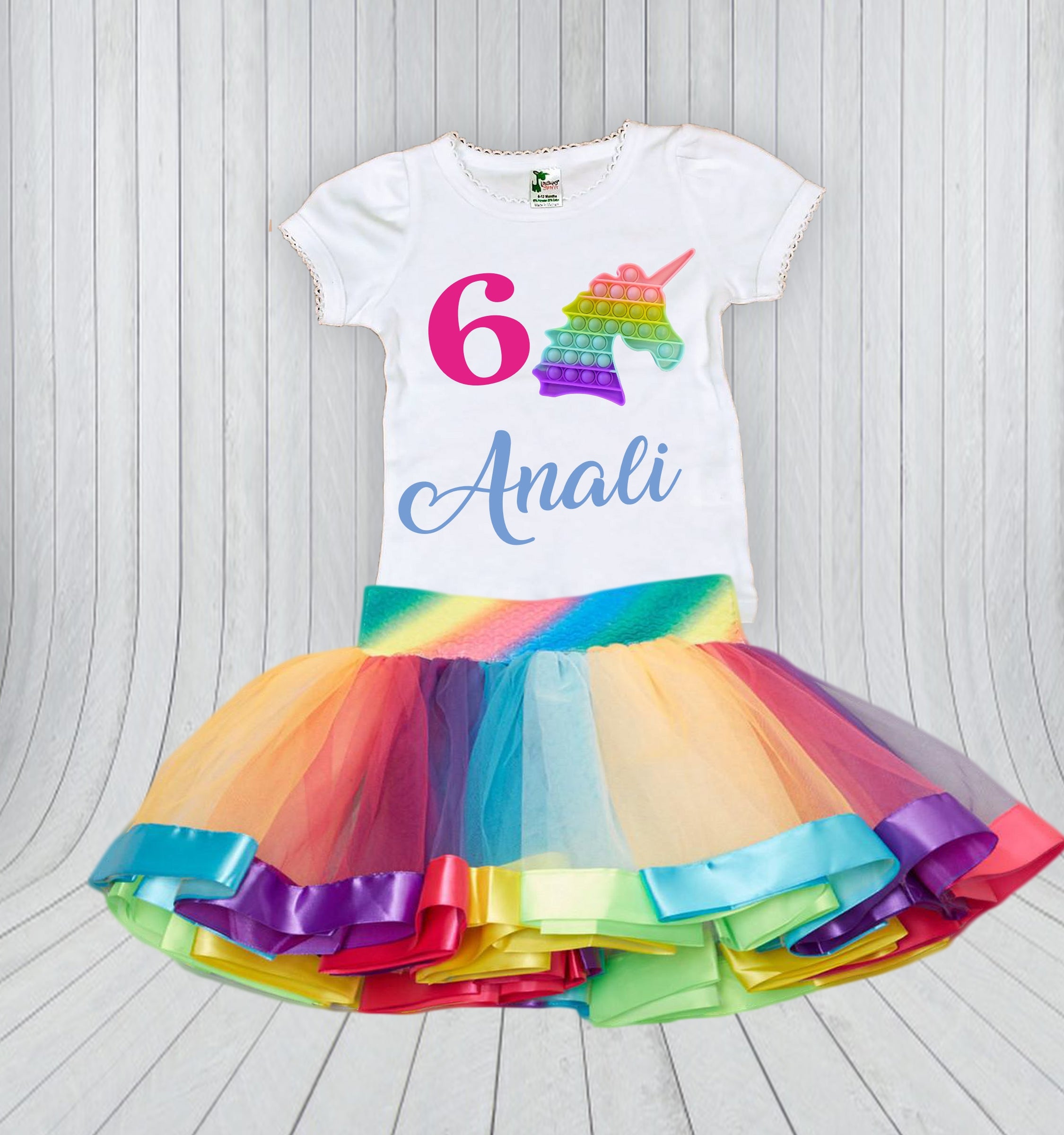 Personalized Tutu Outfit