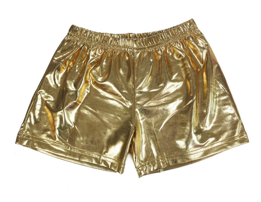 Metalic Gold Shorts