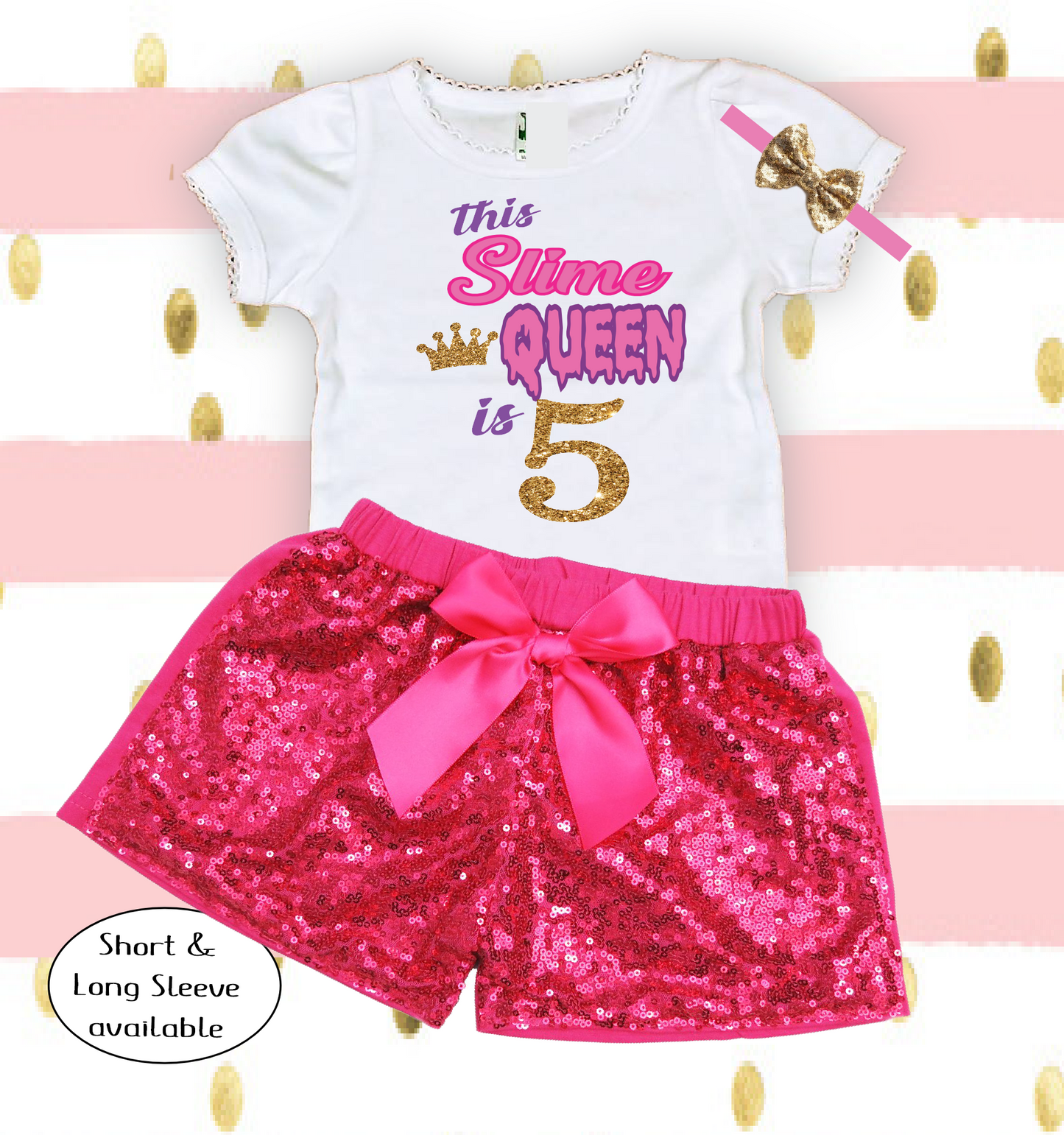 Slime Birthday Outfit for Girl