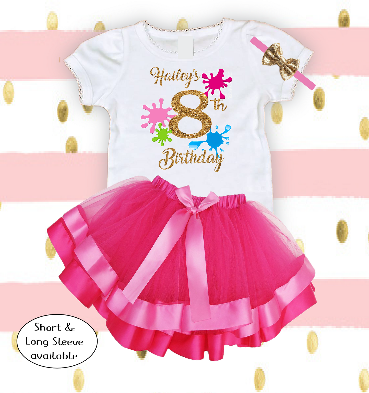 Slime Queen Birthday Tutu Outfit