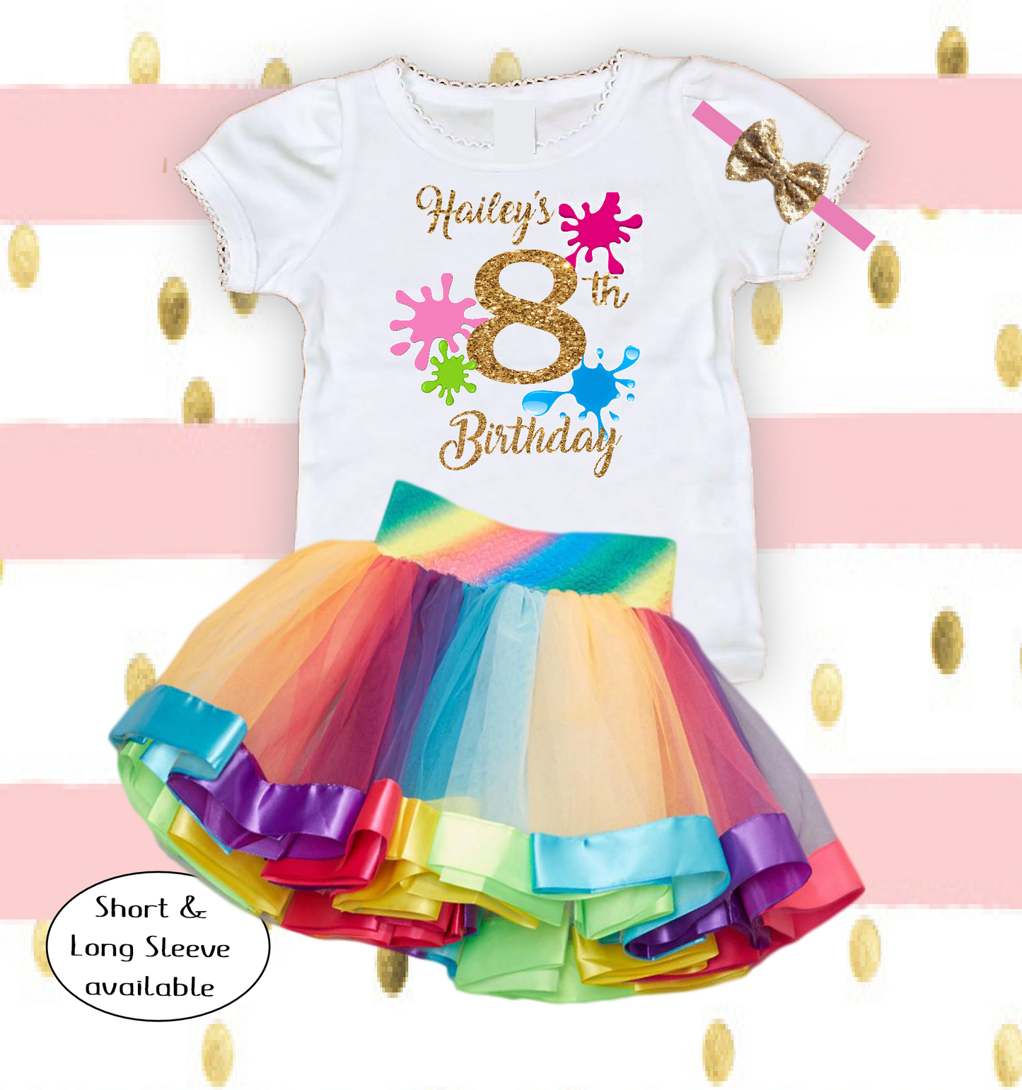 Slime Queen Birthday Tutu Outfit