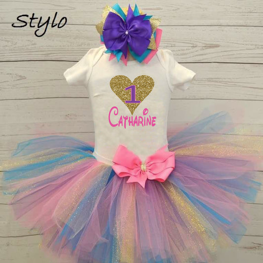 First Birthday Tutu Outfit