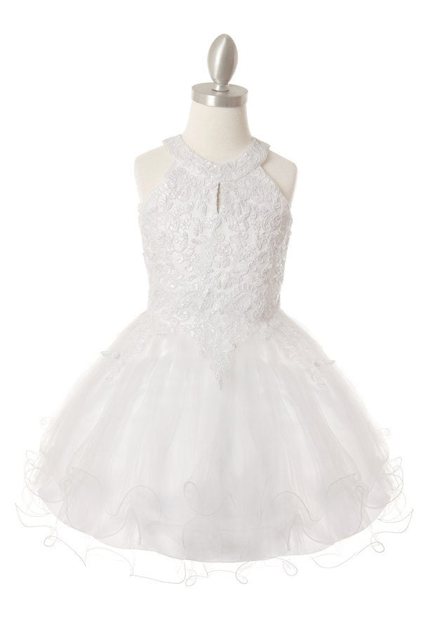 White Girl Dress,Girl Dress, White Dress, Blush Dress, Flower Girl, Wedding Flower Girl Dress, White Teen Dress