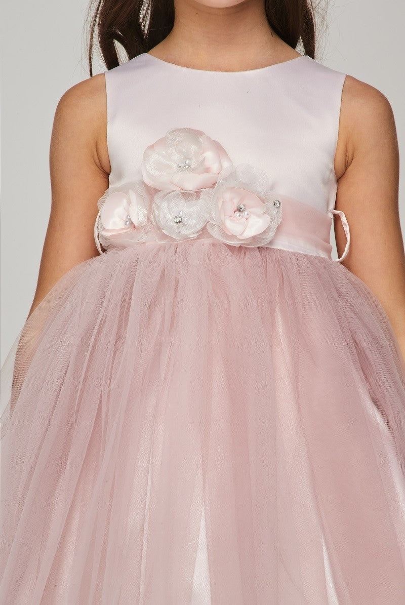 Dusty Rose Girl Dress,Girl Dress, Dusty Rose Dress, Dusty Dress  Dress, Flower Girl, Wedding Flower Girl Dress, Dusty Rose Teen Dress