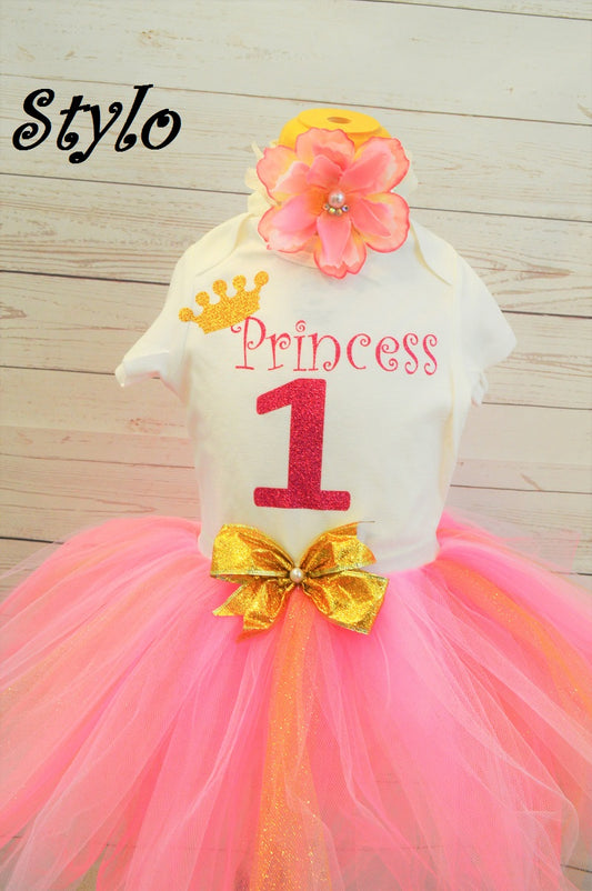 Princess Birthday Tutu Outfit