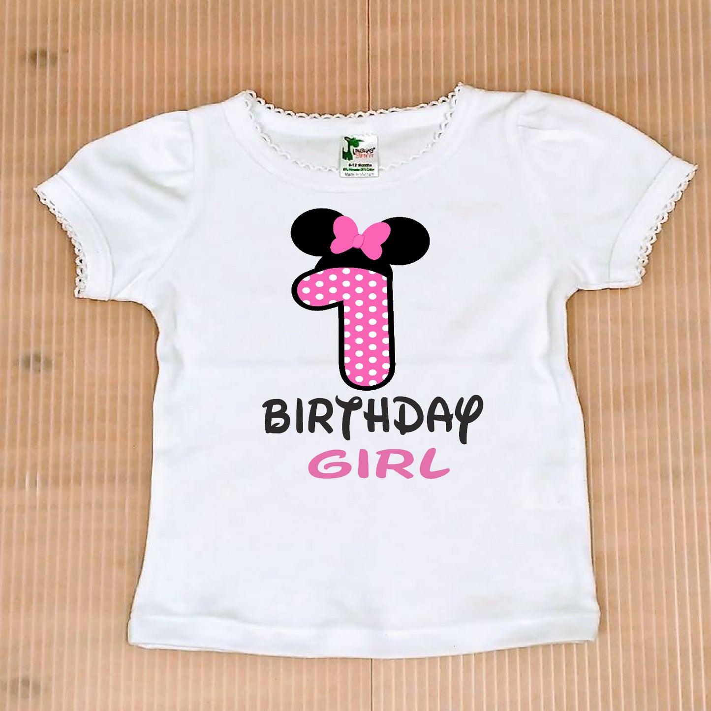First  Birthday Girl Shirt