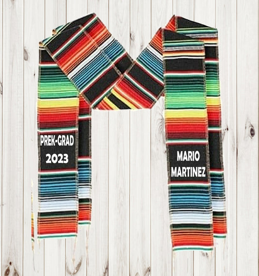 GRADUATION SASH HISPANIC/MEXICAN HERITAGE