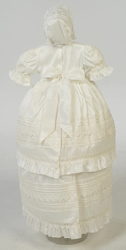 Ivory Baptism Dress/Christening Gown
