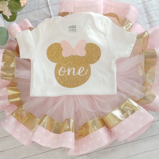 Pink Birthday Tutu Outfit