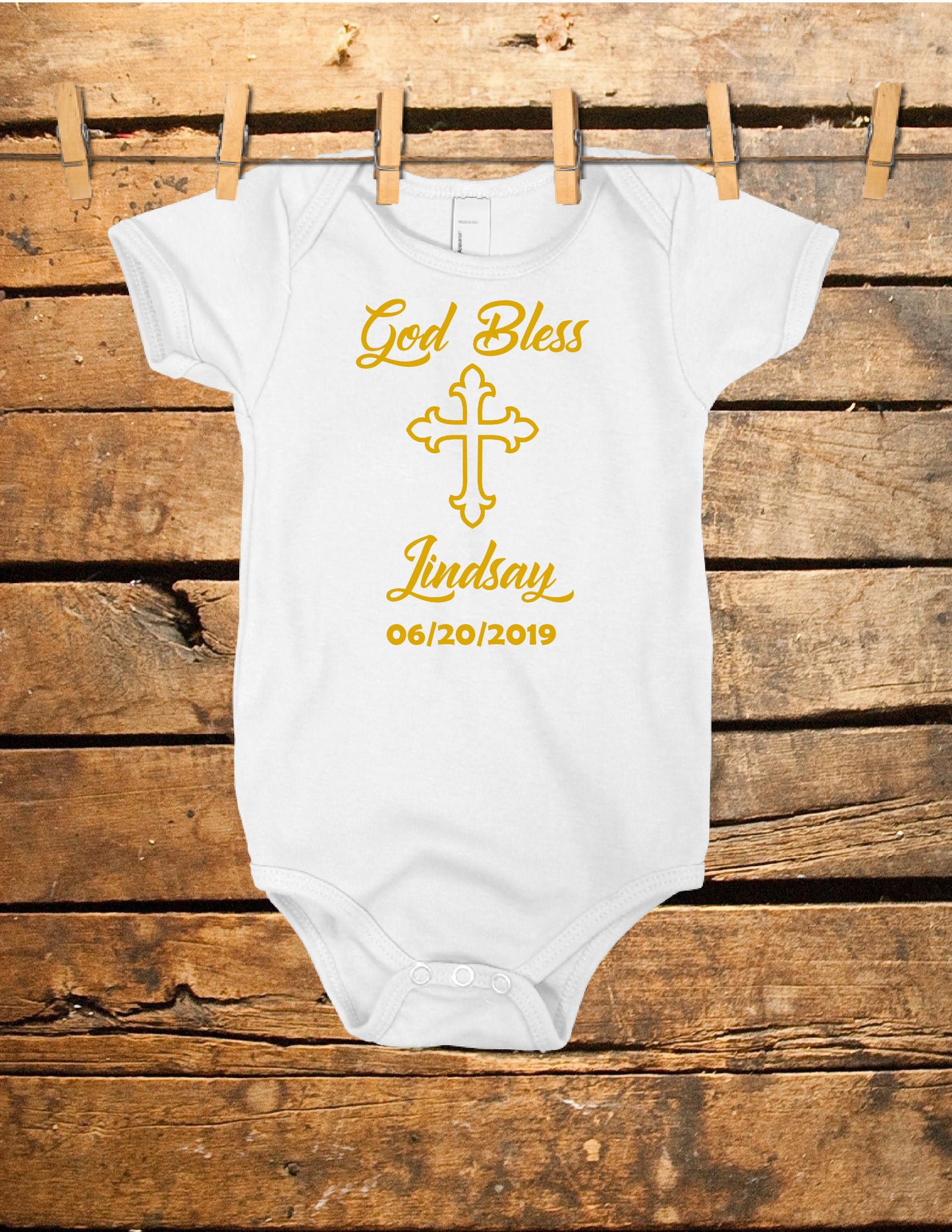 Baby's Baptismal Onesie, Onesie para Bautizo