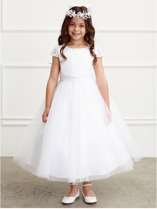 Communion Dress white/Ivory 5821