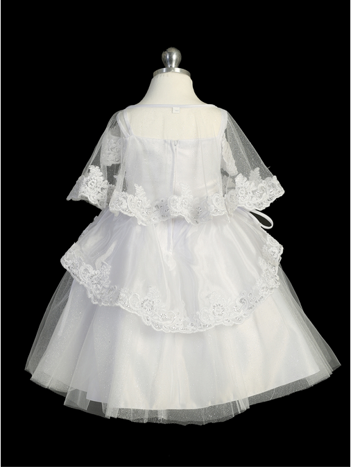 White Baptism/Christening Gown 2353tt
