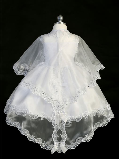 White Baptism/Christening Gown 2367tt