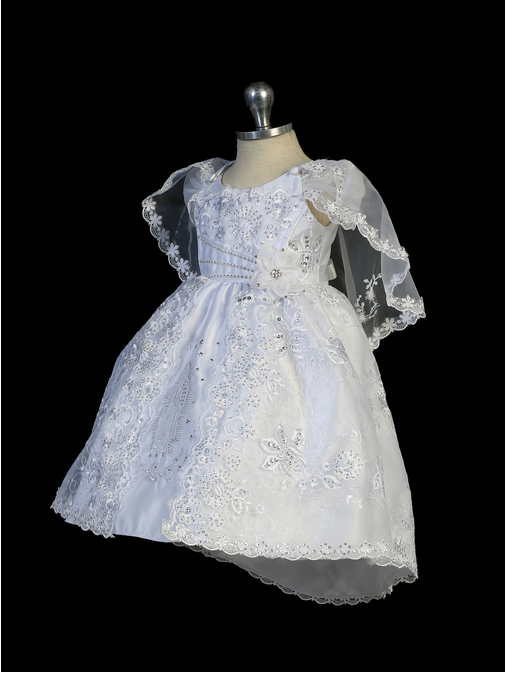 White Baptism/Christening Gown 2348tt