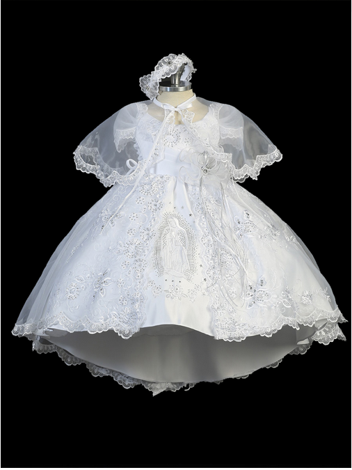 White Baptism/Christening Gown 2388