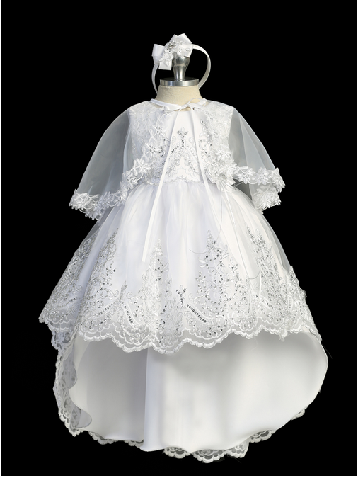 White Baptism/Christening Gown 2387
