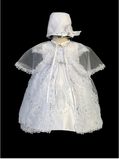 White Baptism/Christening Gown 2297