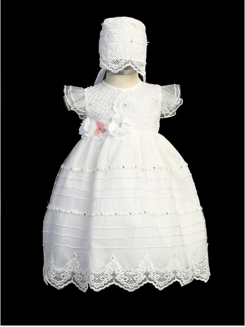 White Baptism/Christening Gown 2376