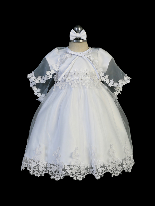 White Baptism/Christening Gown 2344