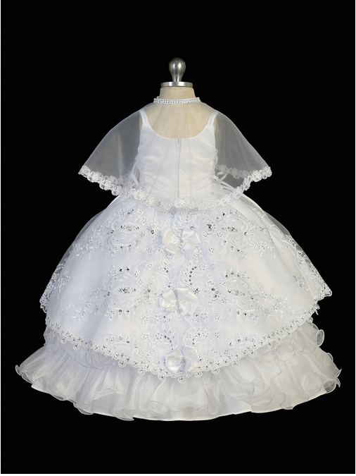 White Baptism/Christening Gown 2332