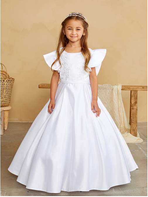 chinese dress ladies Celestial Lace First Communion Dress main image 1