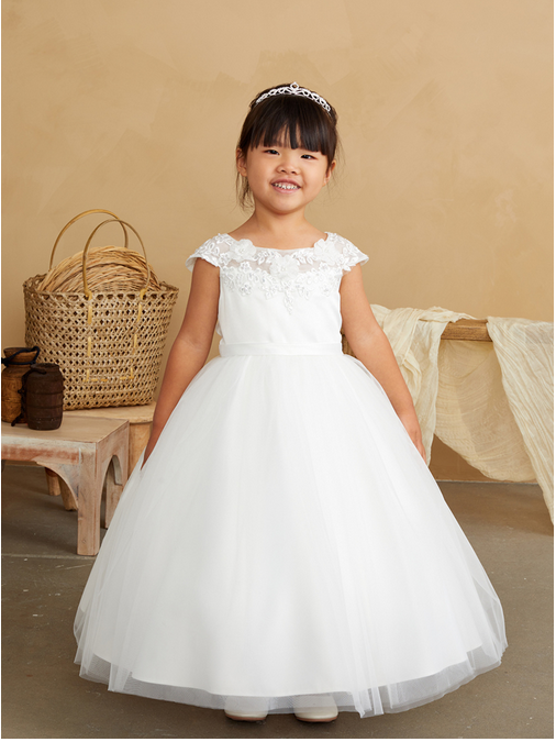 First Holy Communion Dress white 5842