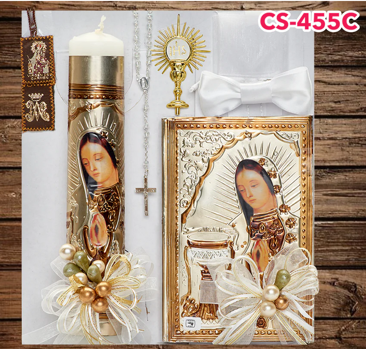 First Holy Communion Candle Set / Set Vela Primera Comunion 455