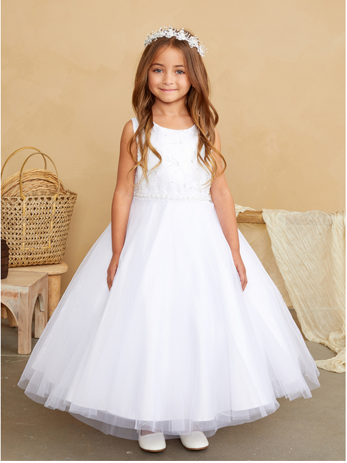 Communion Dress white 5847